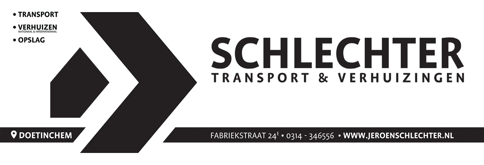Logo de Schlechter Transport en Verhuizingen.