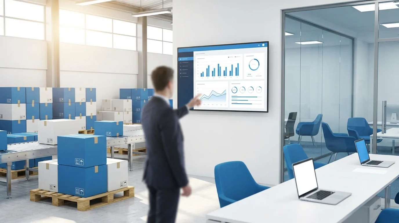 Tableau de bord avec graphiques et KPI pour une entreprise de déménagement - analyse de données et perspectives commerciales