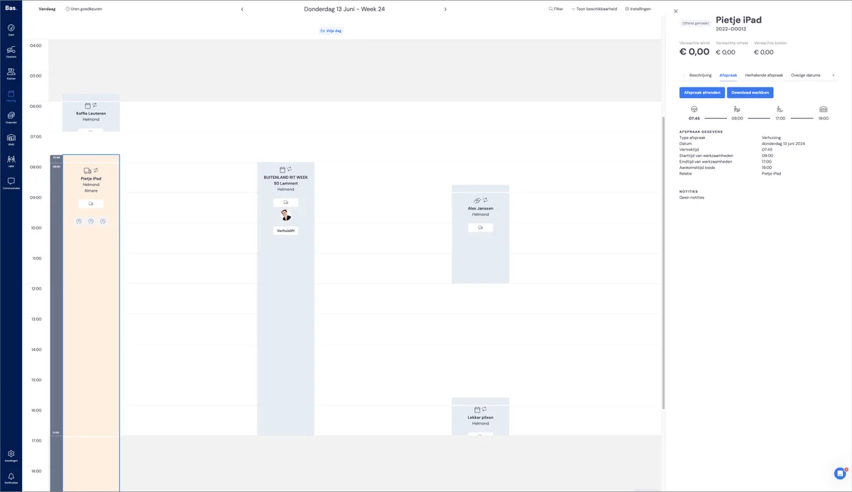 Recurring appointments: screenshot 6