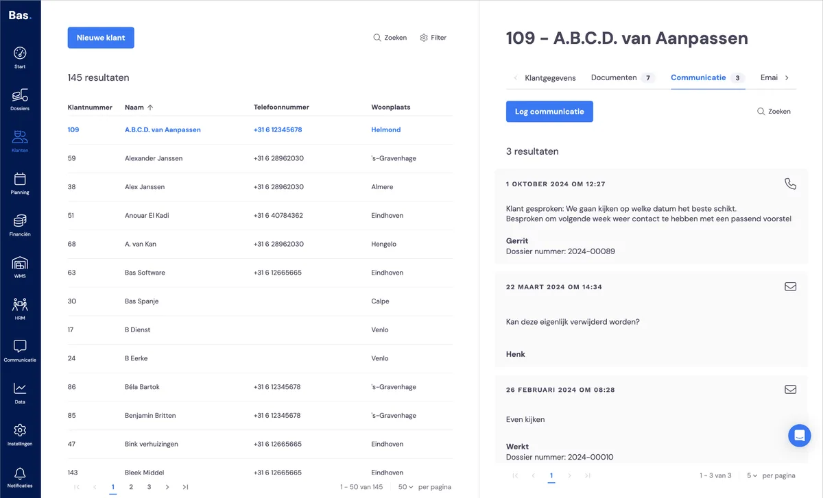 Customer information: screenshot 10