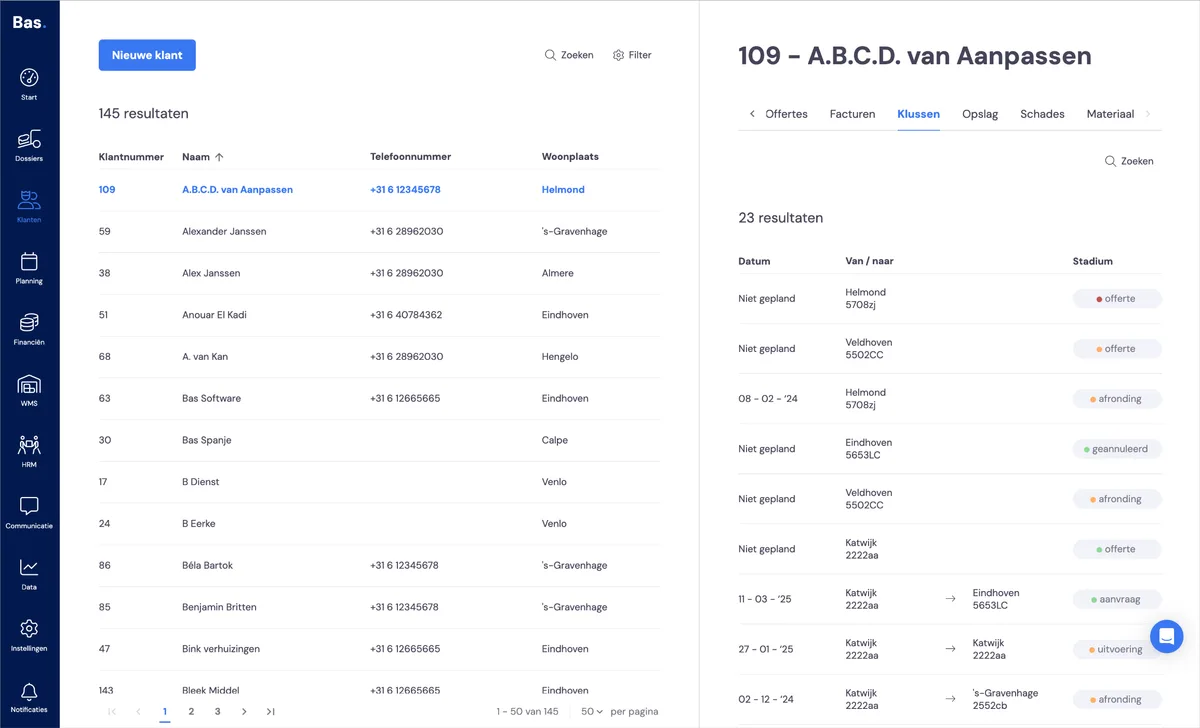 Customer information: screenshot 4