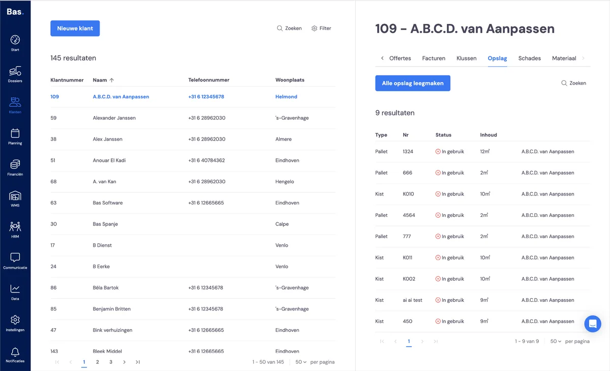 Customer information: screenshot 6