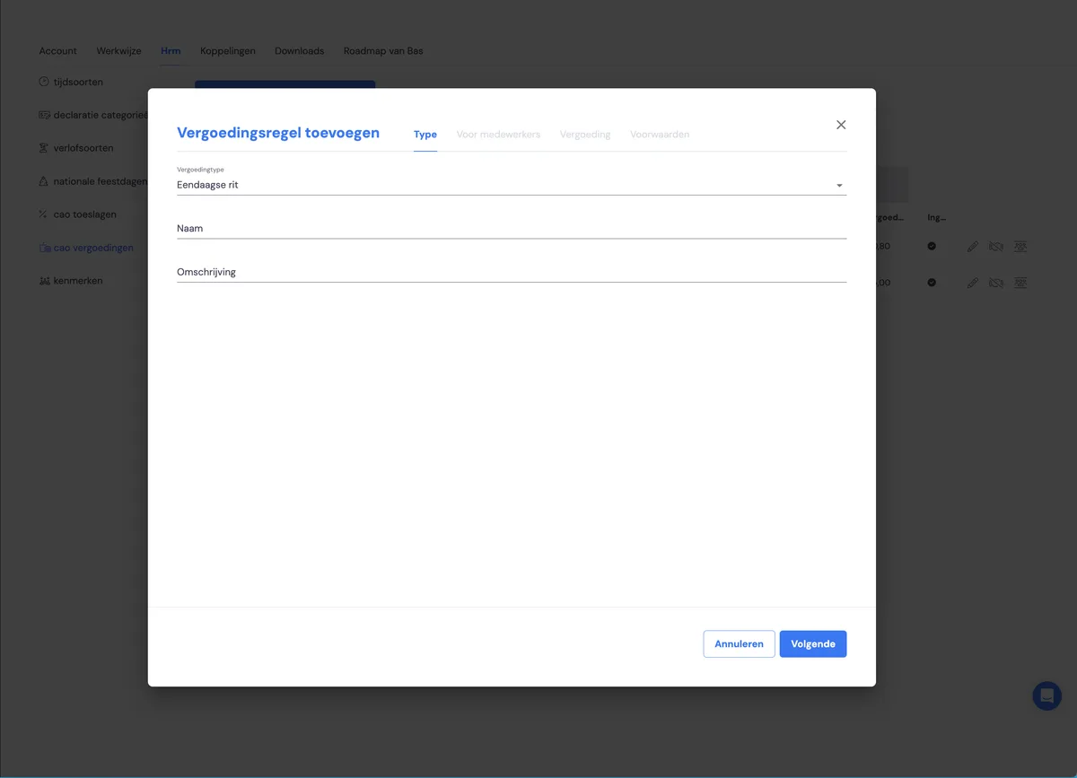 Vergütungen: Screenshot 2