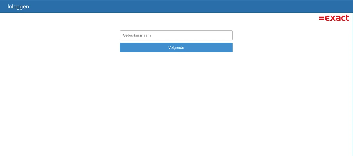Die Exact Online Integration selbst einrichten: Screenshot 3