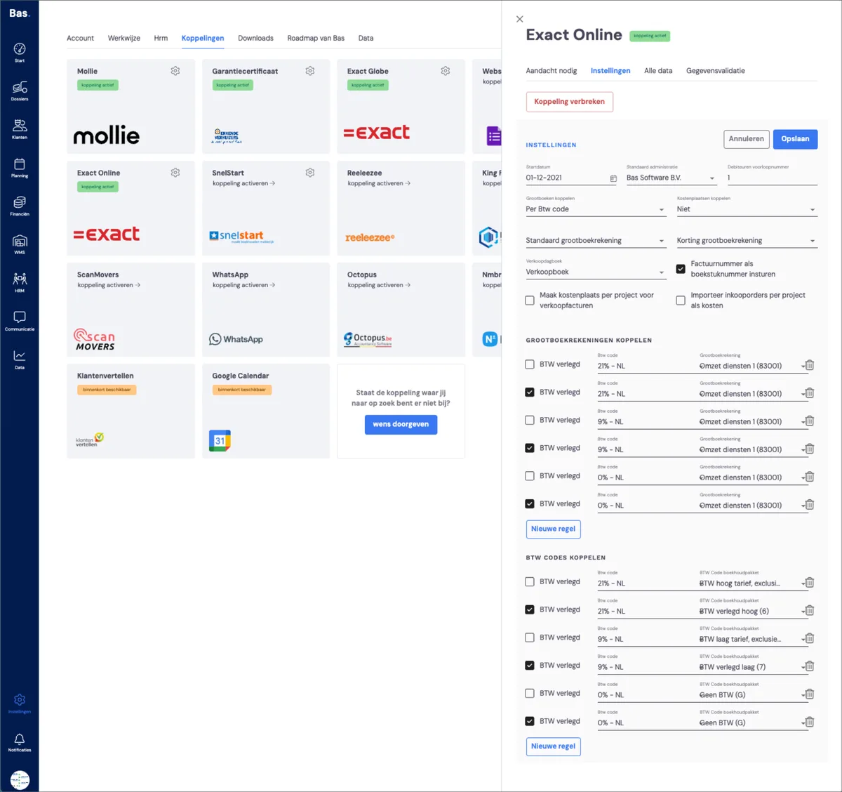 Die Exact Online Integration selbst einrichten: Screenshot 5