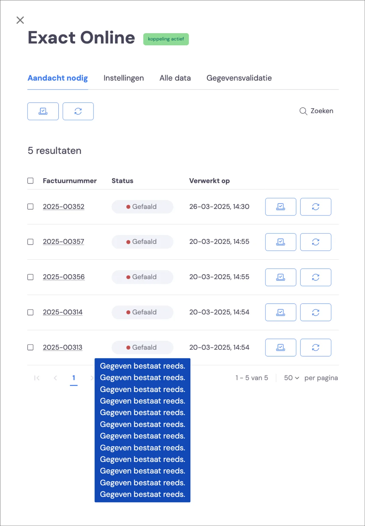 Common error messages (and how to resolve them): screenshot 2