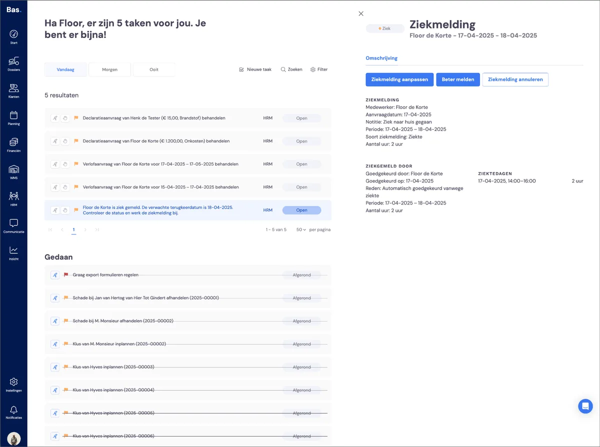 Krankmeldungen: Screenshot 7