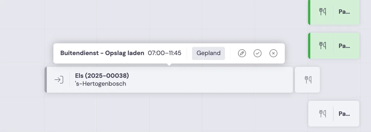 The new hours registration - processing hours: screenshot 2