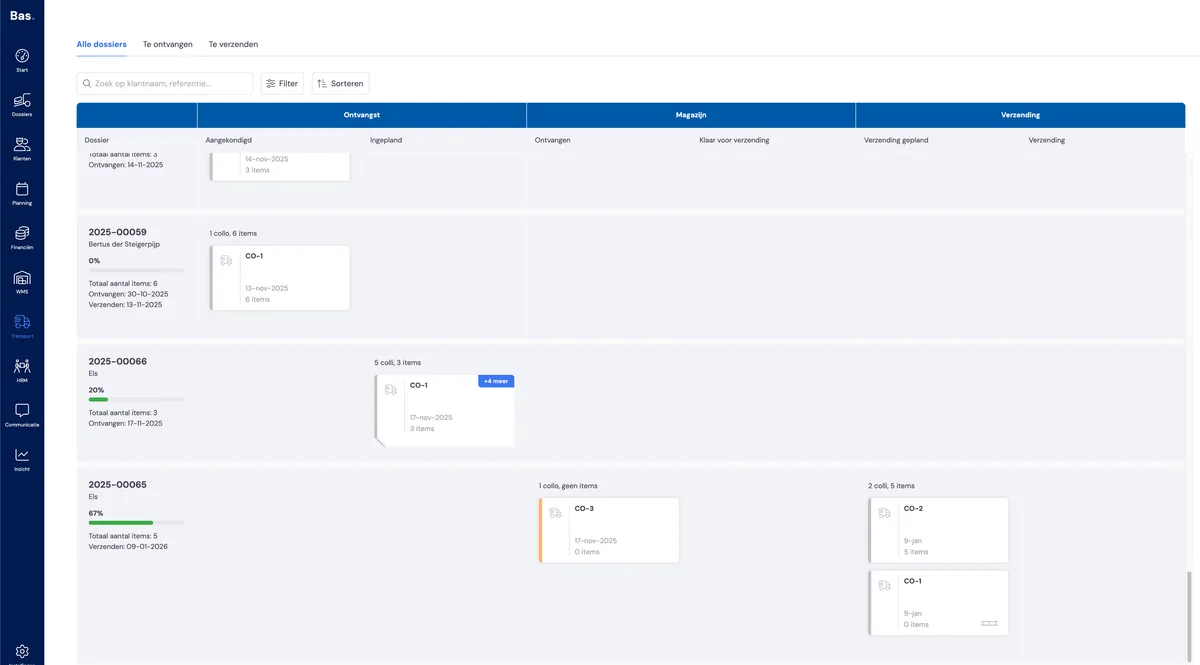 Ready for dispatch: screenshot 1