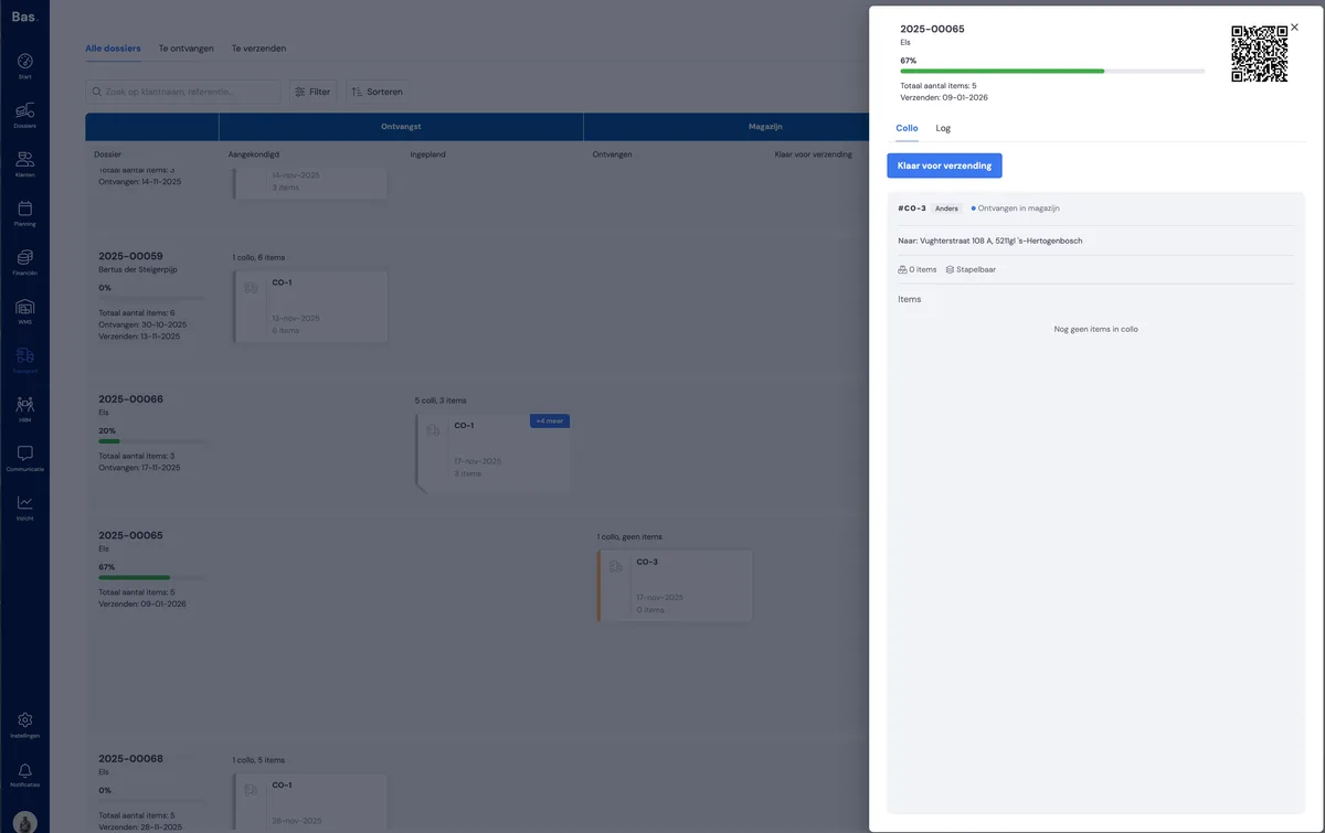 Ready for dispatch: screenshot 2