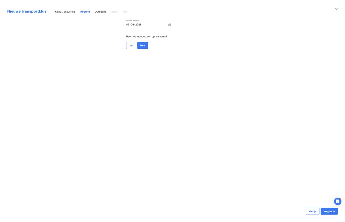 Backoffice : créer vous-même des missions de transport: capture d'écran 3