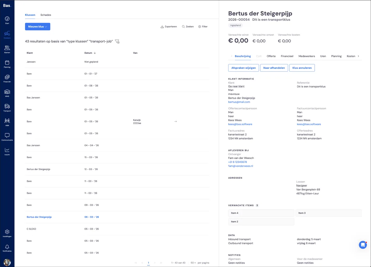 Backoffice : créer vous-même des missions de transport: capture d'écran 7