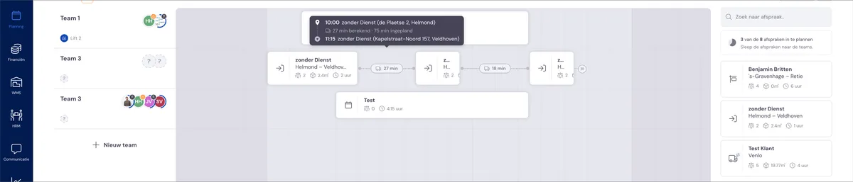 The new planning: screenshot 6