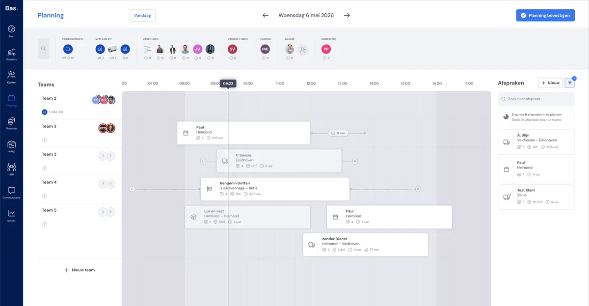 Zeitachse: Screenshot 1