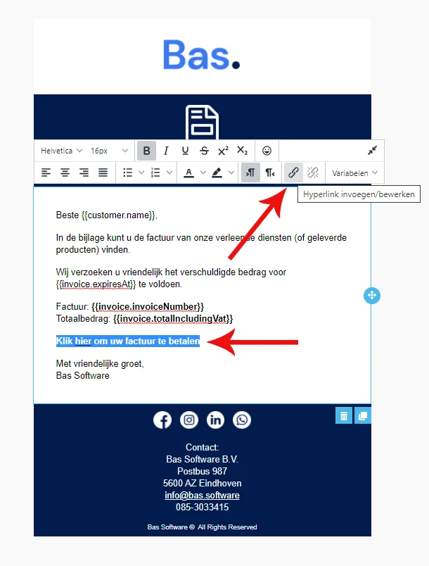 Mollie-Integration: Screenshot 3