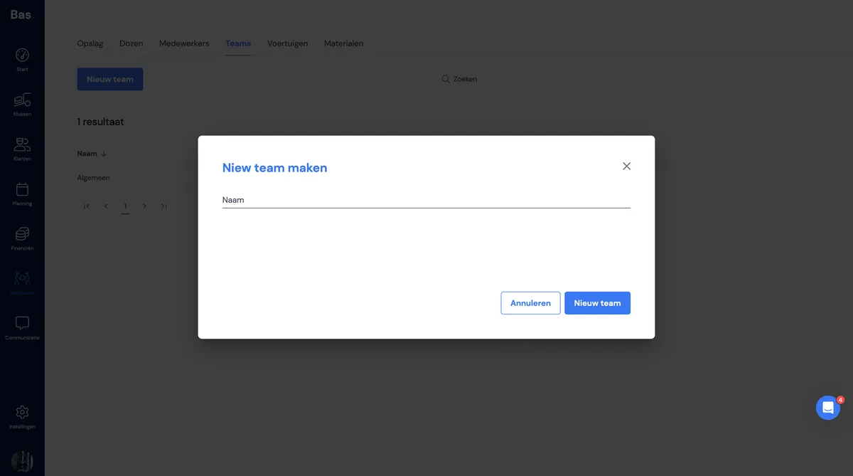 Taken op de startpagina instellen: schermafbeelding 3