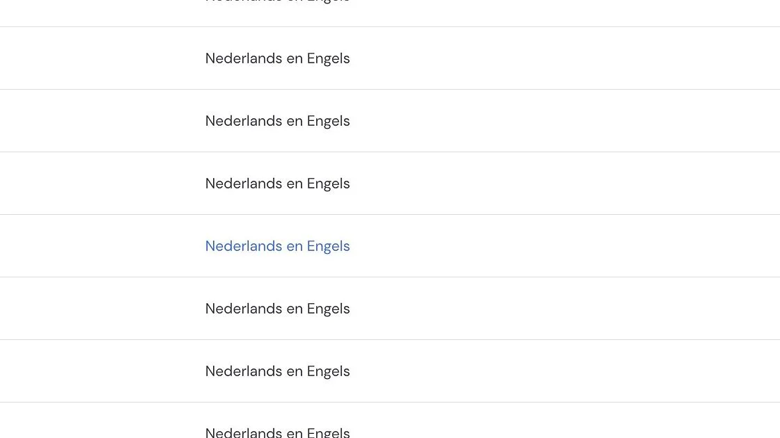 Screenshot of: Zoek en klik hier op de e-mail waarbij je een kopie wilt ontvangen.