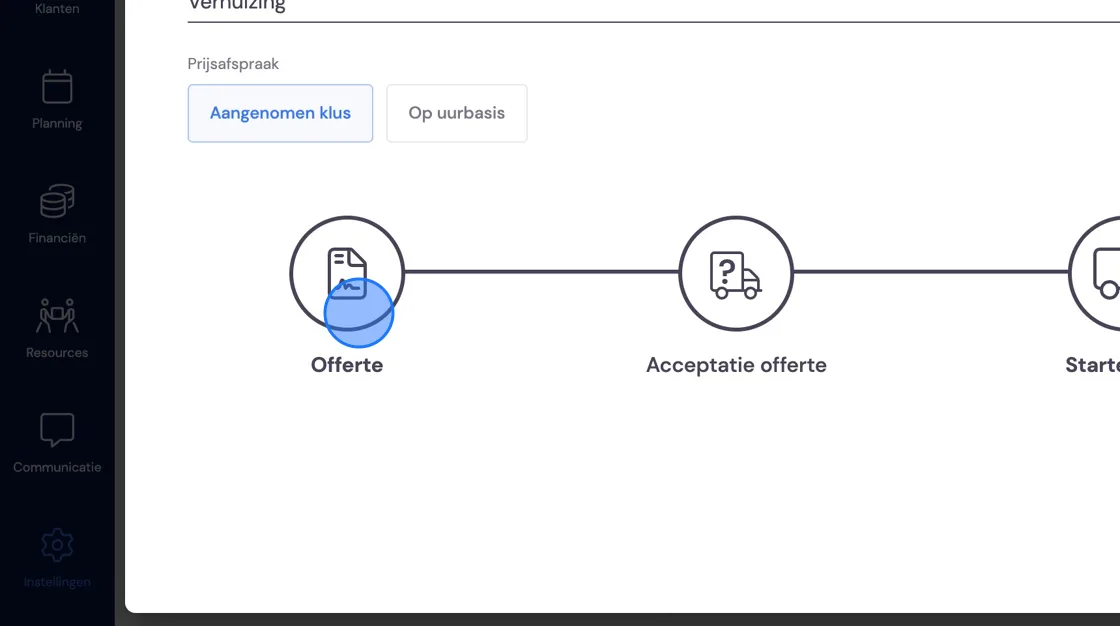 Screenshot of: Click here.
