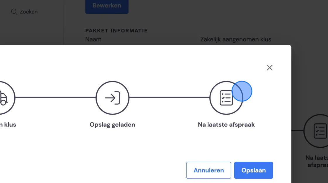 Screenshot of: Click here.