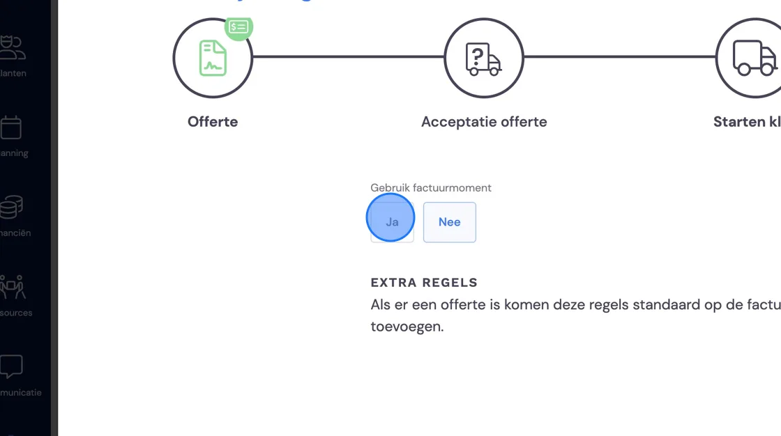 Screenshot of: Click 