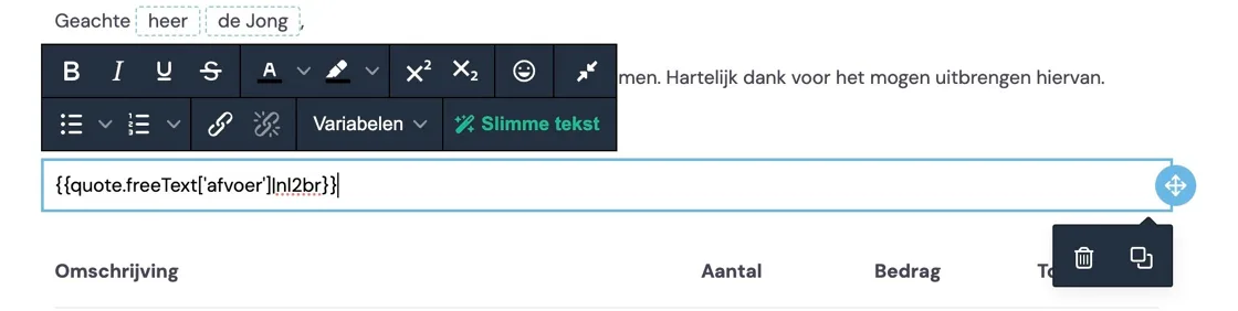 Screenshot of: Click here.