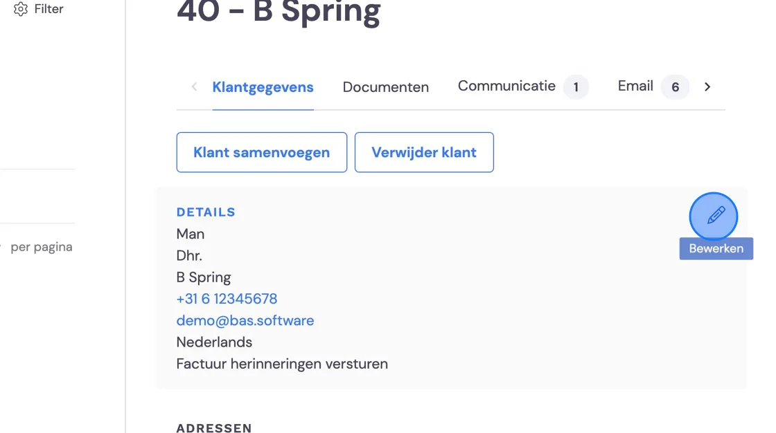 Screenshot of: Click here.