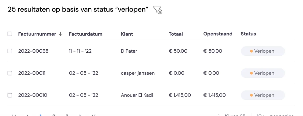 Automatic invoice reminders: screenshot 7