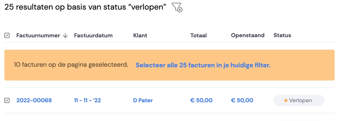 Automatic invoice reminders: screenshot 8