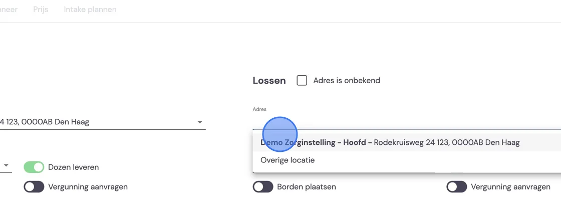 Screenshot of: Click