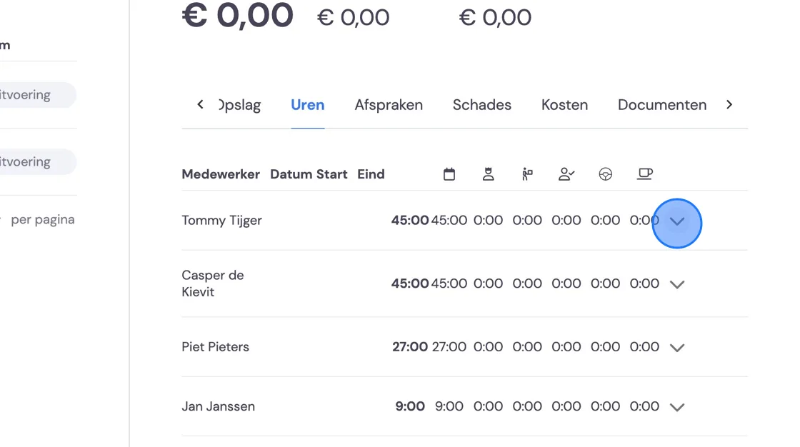 Screenshot of: Click here.