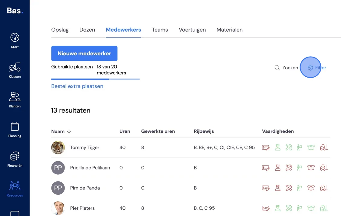 Screenshot of: Click here.
