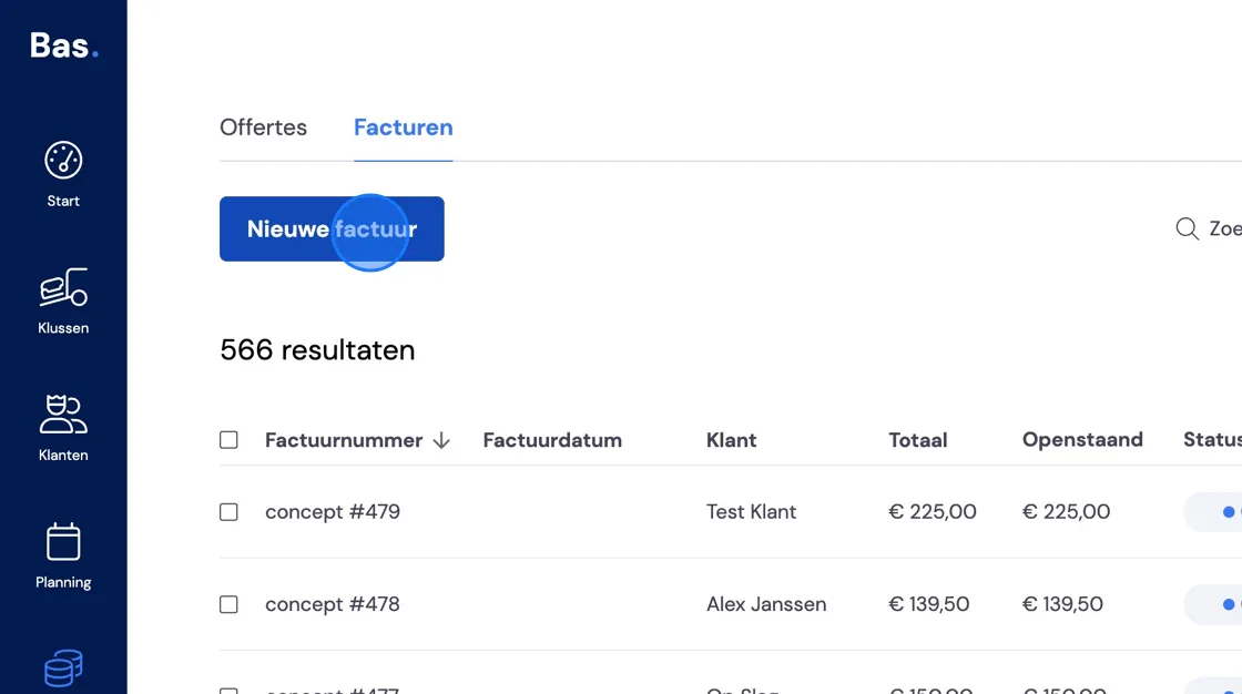 Screenshot of: Click 