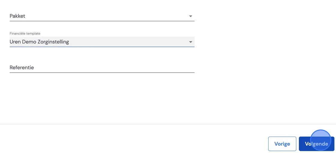 Screenshot of: Click 
