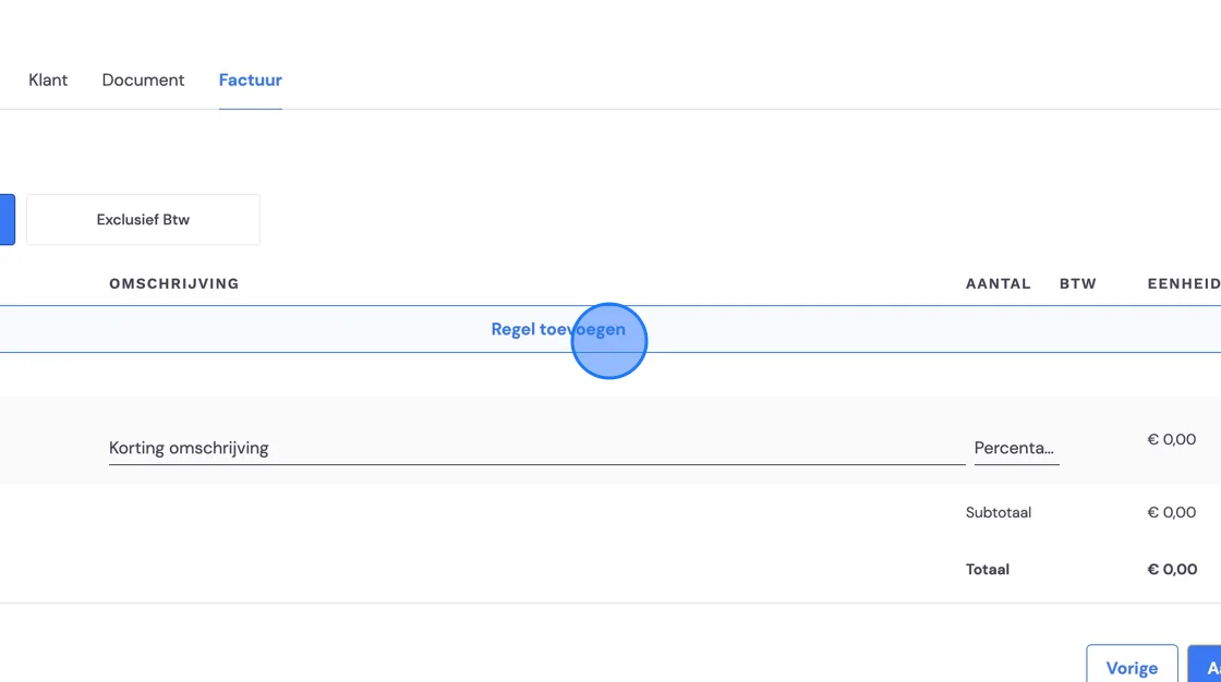 Screenshot of: Click 