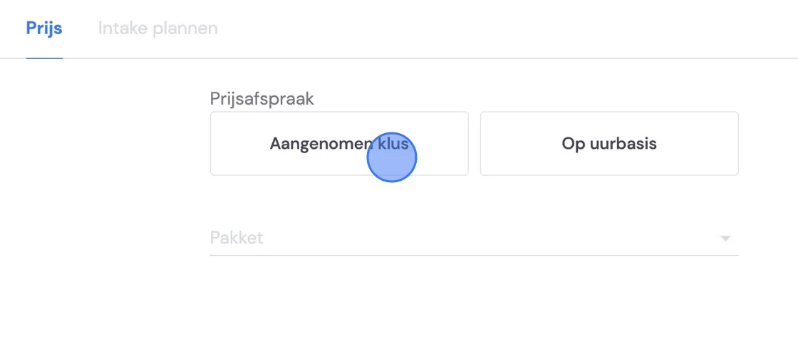 Screenshot of: Click