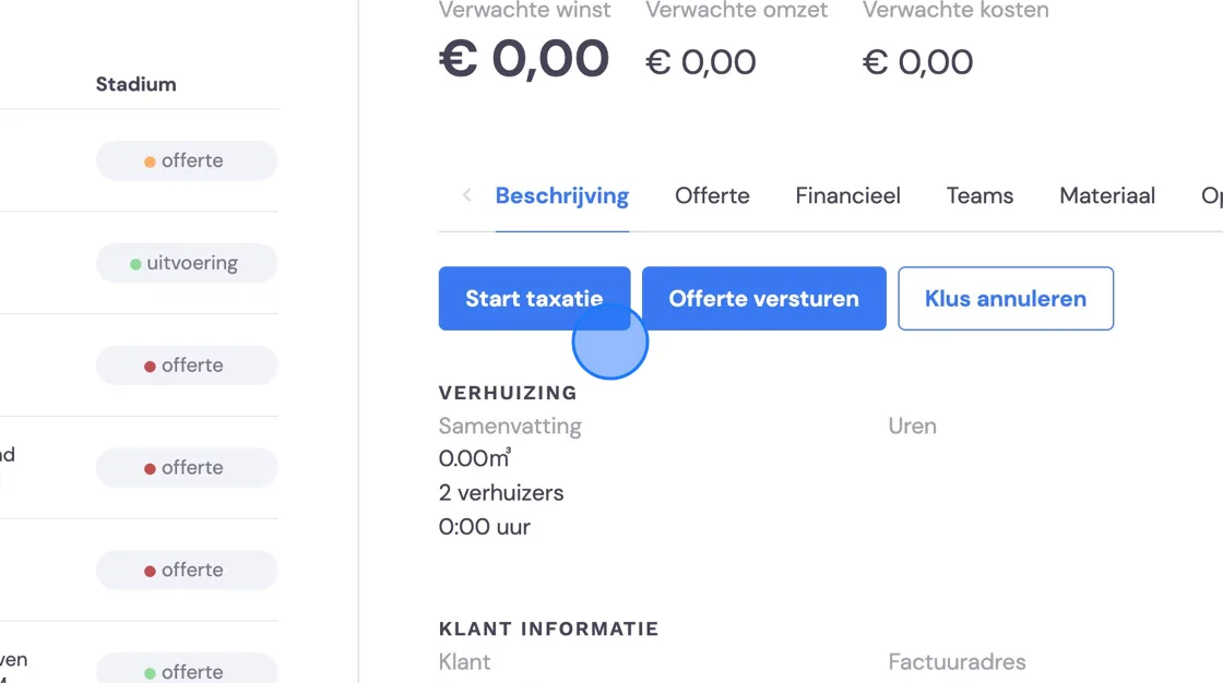 Screenshot of: Click here.