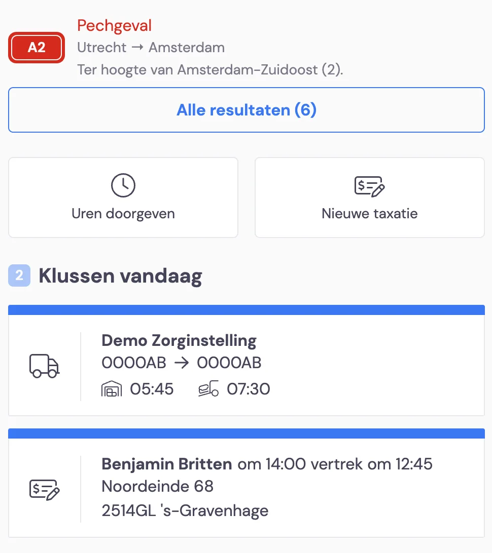 Carrying out a survey step by step: screenshot 2