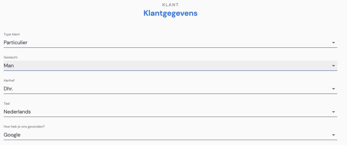 Screenshot of: Click here.