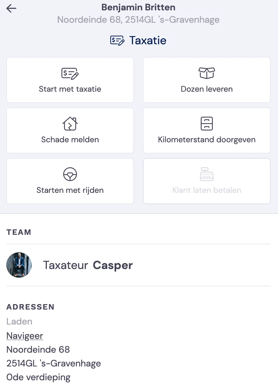 Carrying out a survey step by step: screenshot 3
