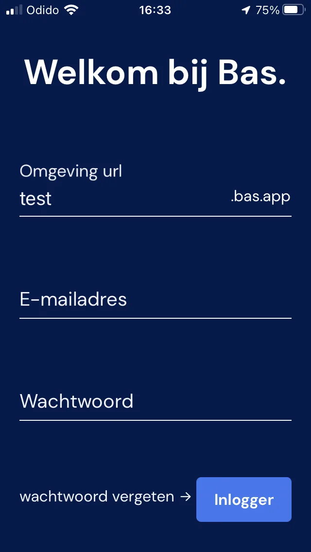 (First-time) login not working: screenshot 2
