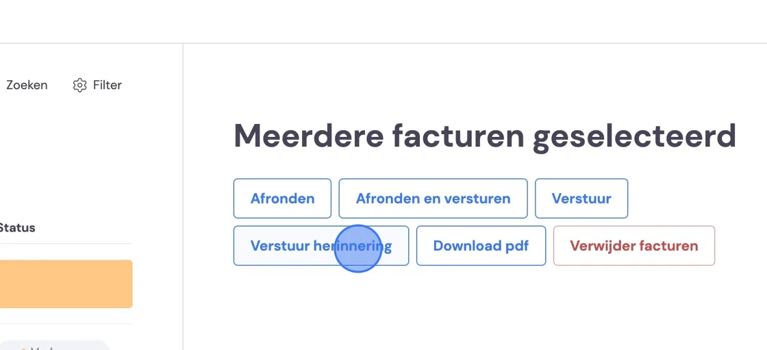 Screenshot of: Click