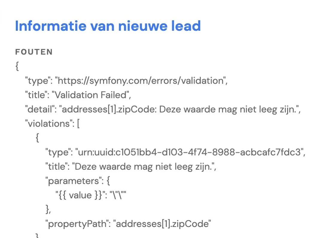 Screenshot of:
