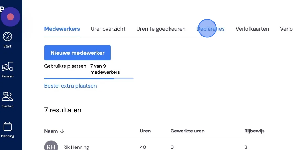 Spesenabrechnung eines Mitarbeiters verarbeiten: Screenshot 2