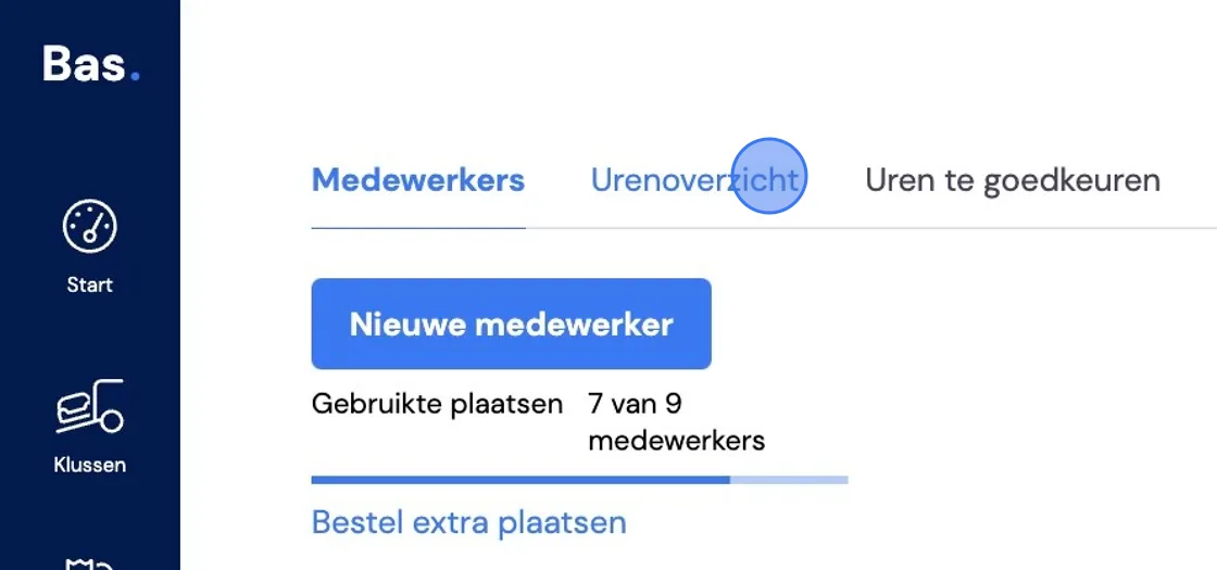 Aperçu des heures des employés: capture d'écran 2