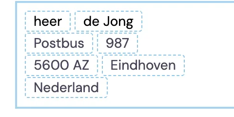 Adjusting the salutation in Bas: screenshot 1