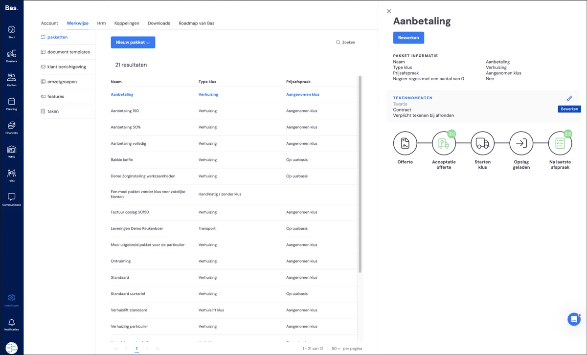 Pakete: Screenshot 3