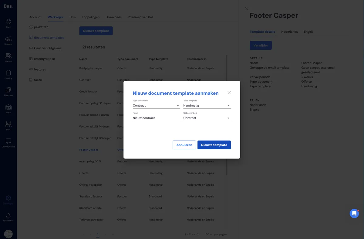 Modèles de documents: capture d'écran 10