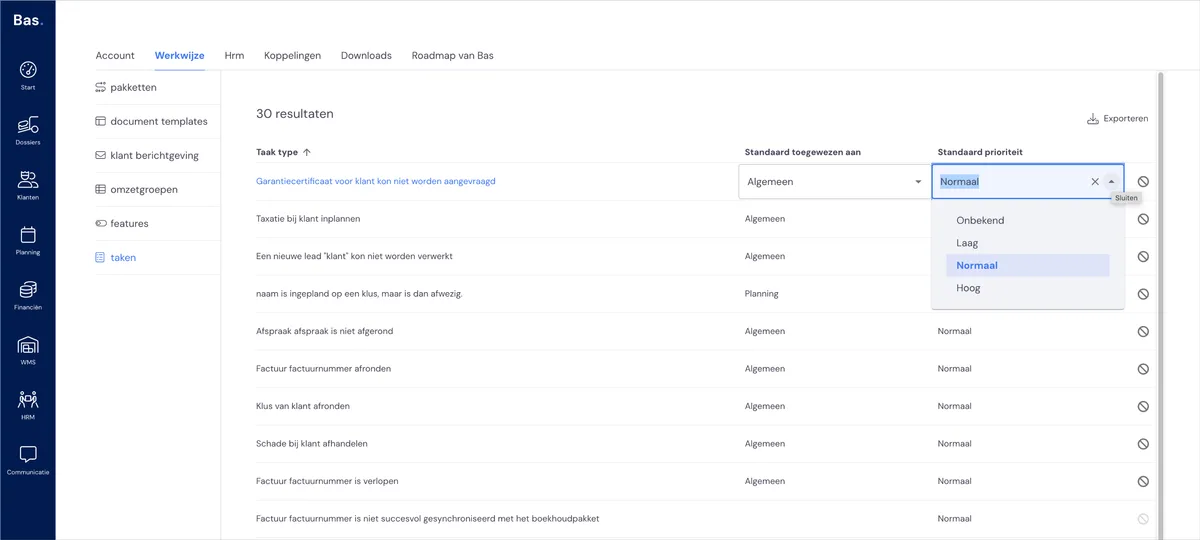 Entering tasks: screenshot 2