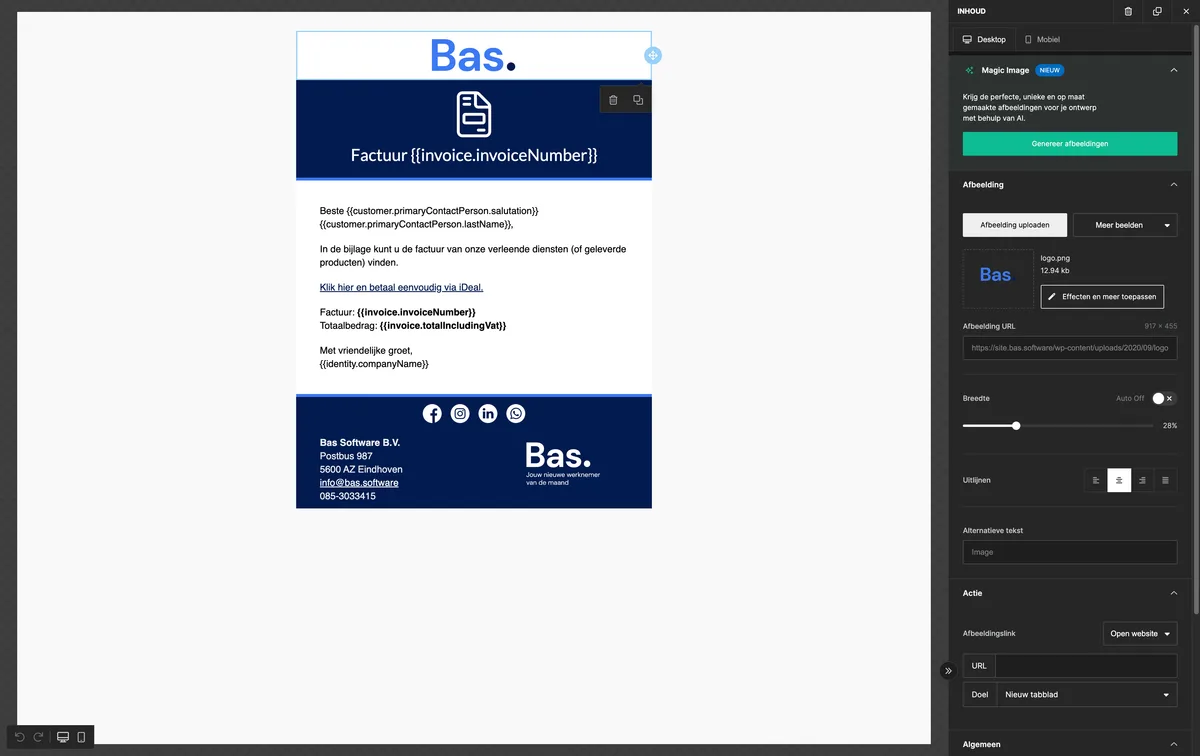 Email communication: customer messages: screenshot 4