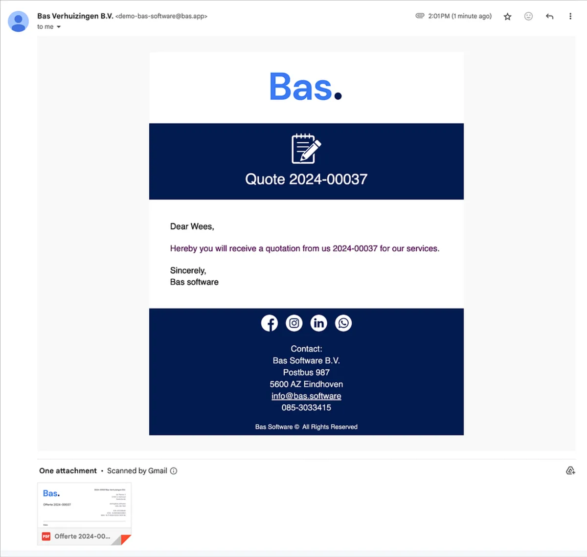 Envoyez le devis pour votre déménagement: capture d'écran 6